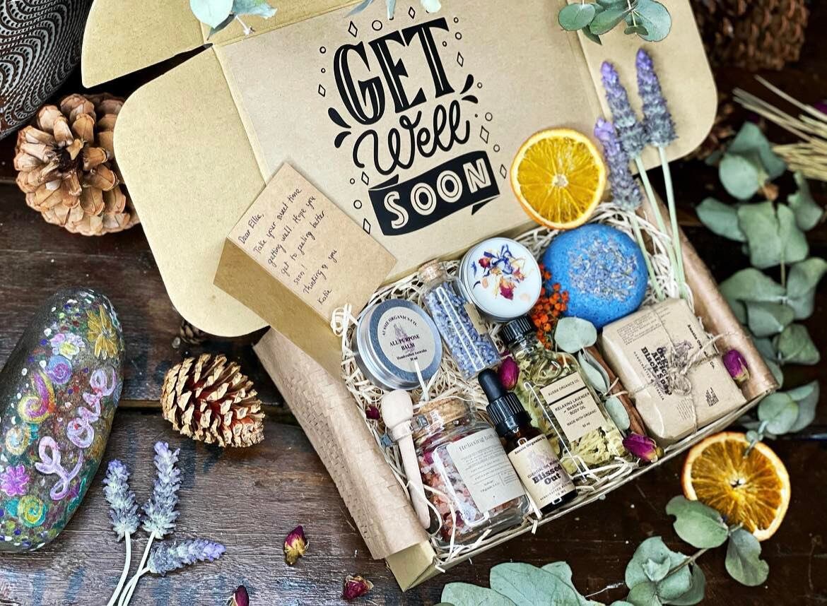 GET WELL SOON PAMPER GIFT BOX- BLISSFUL RETREAT