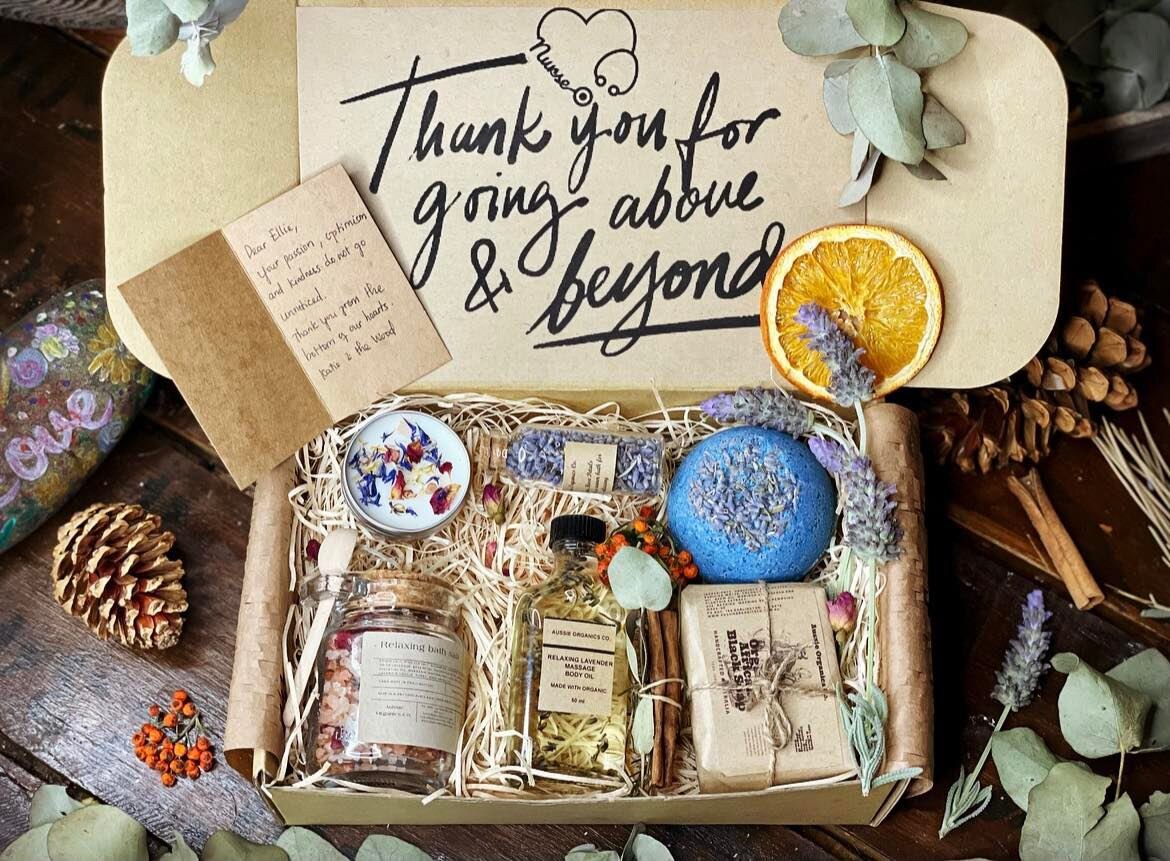 PERSONALIZED NURSE APPRECIATION GIFT BOX- BLISSFUL RETREAT