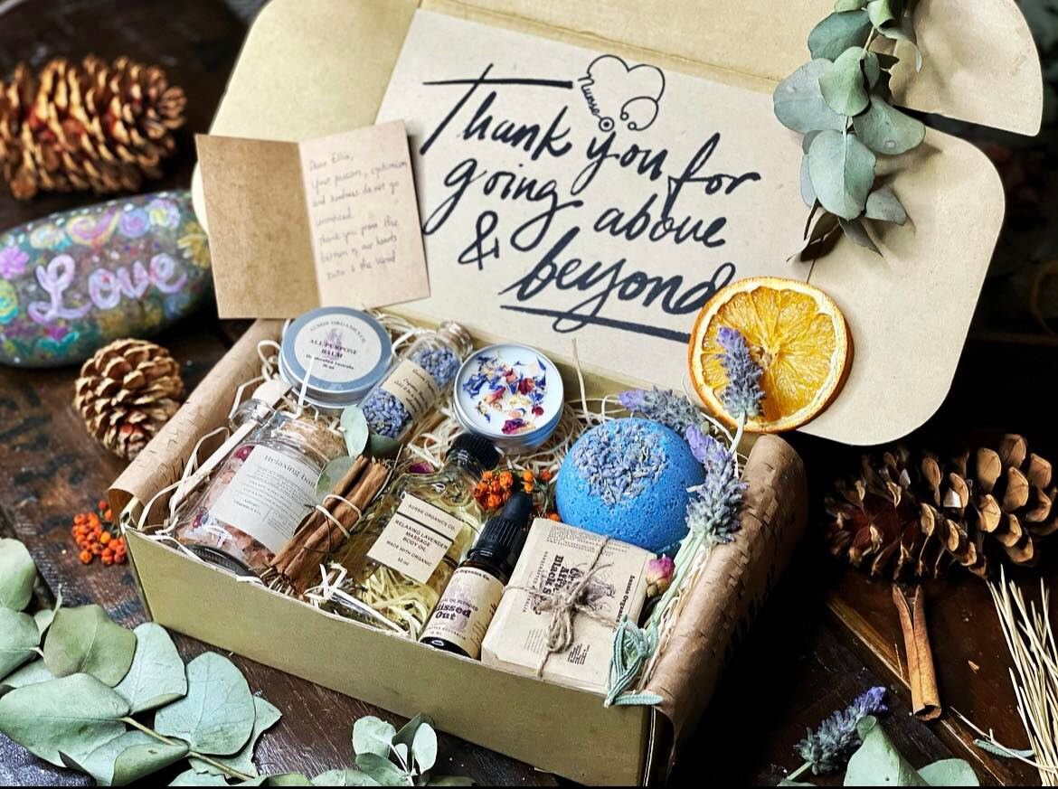 PERSONALIZED NURSE APPRECIATION GIFT BOX- BLISSFUL RETREAT