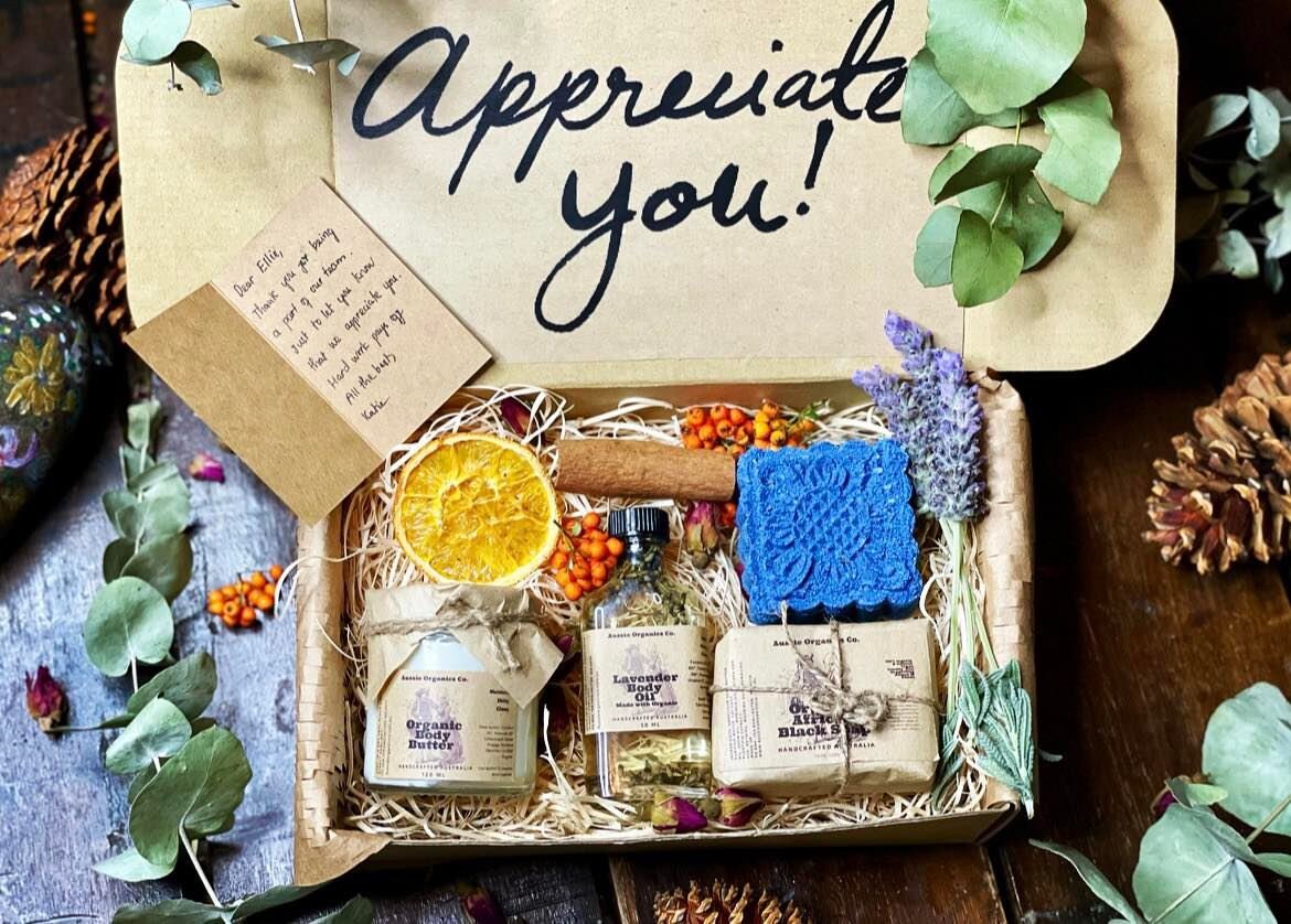 Personalised Appreciation Self Care Gift