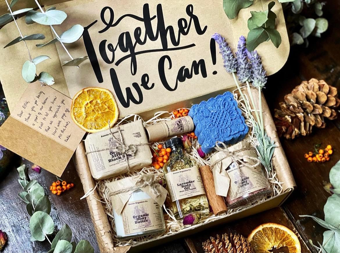 PERSONALISED COWORKER SELF CARE GIFT BOX- NOURISH & GLOW