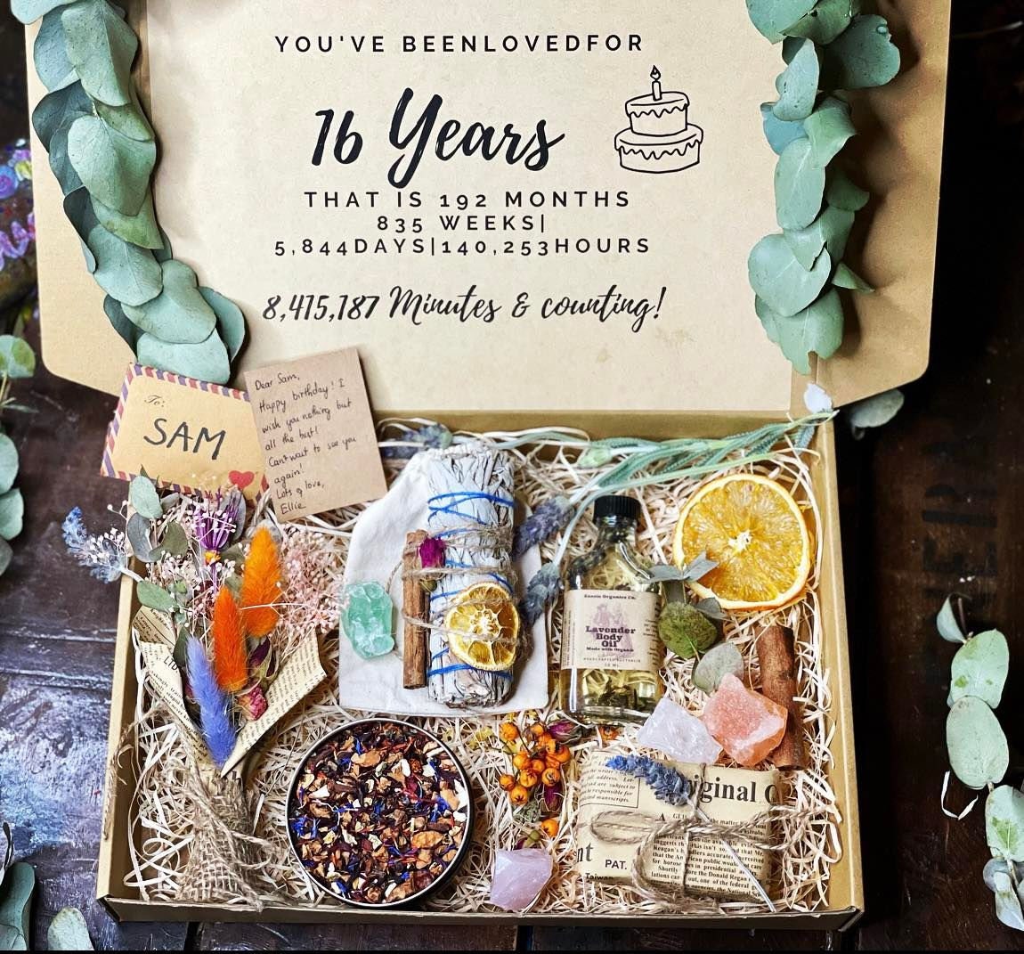 16th BIRTHDAY SPA GIFT BOX- ZEN MEDITATION