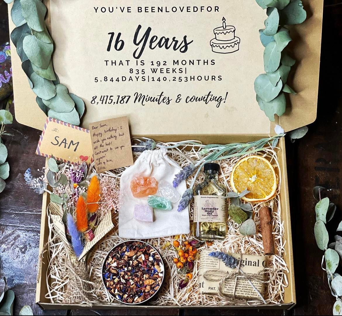 16th BIRTHDAY SPA GIFT BOX- ZEN MEDITATION